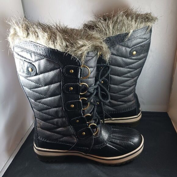 Sorel Tofino II Winter Black Women's Boot size 5M - Picture 5 of 12
